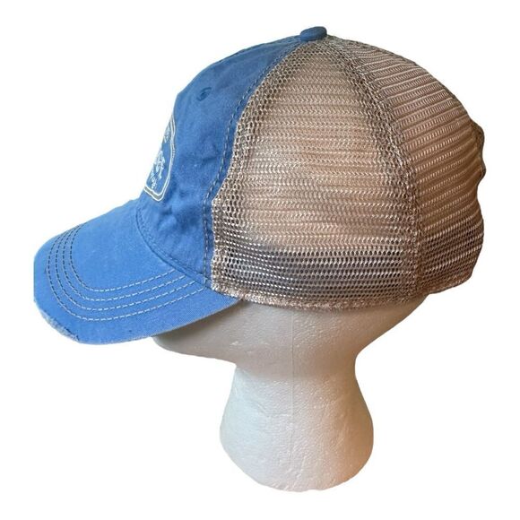 Sledge whiskey Texas cap excellent quality distressed tea washed mesh - Picture 3 of 8